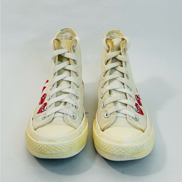 Comme des Garçons Play x Converse High Tops size 5.5 - Picture 4 of 9